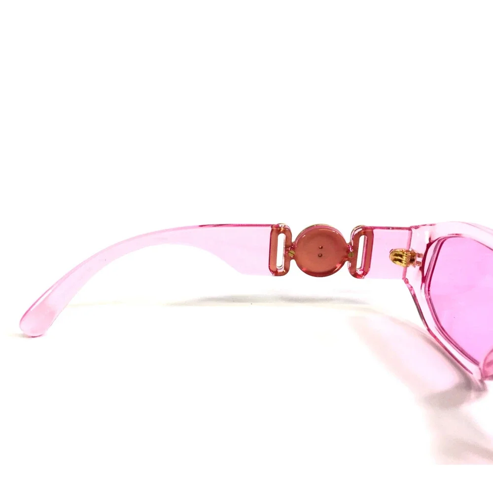 Versace Kids Sunglasses VK4429U 5370/5 Transparent Pink Fushcia with Pink Lenses